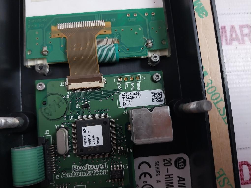 Allen-bradley 20-him-c3s Full Numeric Lcd Powerflex Digital Speed Control Ip 66