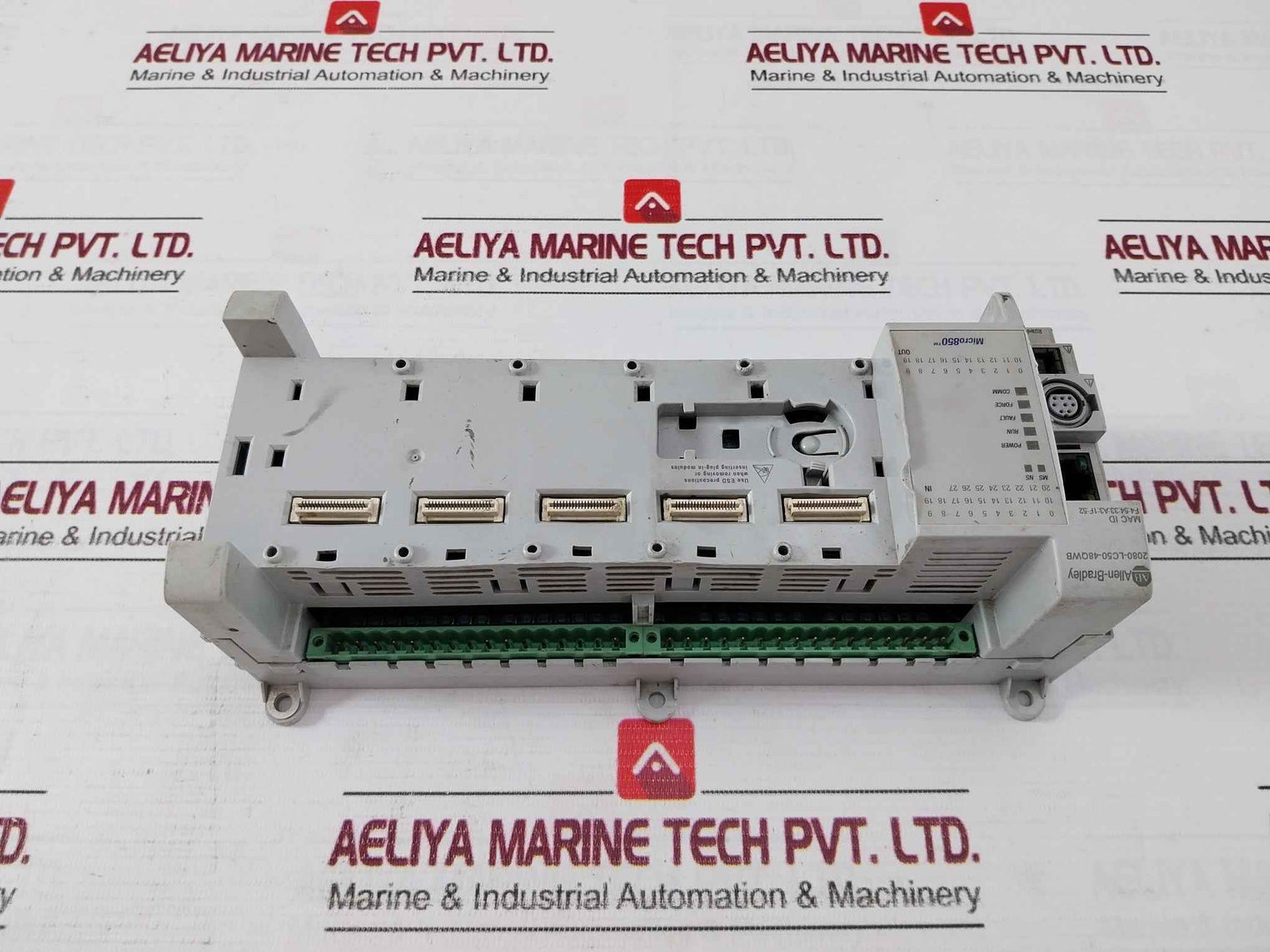 Allen-bradley 2080-lc50-48Qwb Ethernet Plc I/O Controller 24Vdc/Vac 50/60Hz