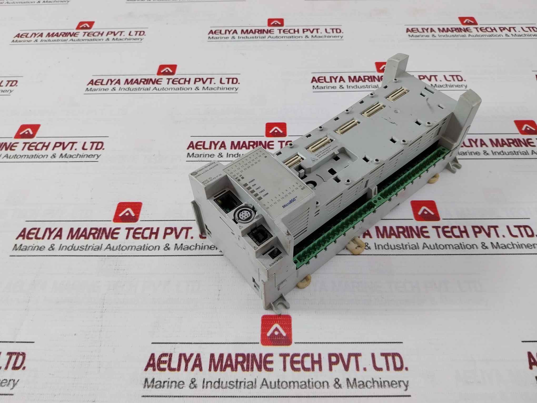 Allen-bradley 2080-lc50-48Qwb Ethernet Plc I/O Controller 24Vdc/Vac 50/60Hz