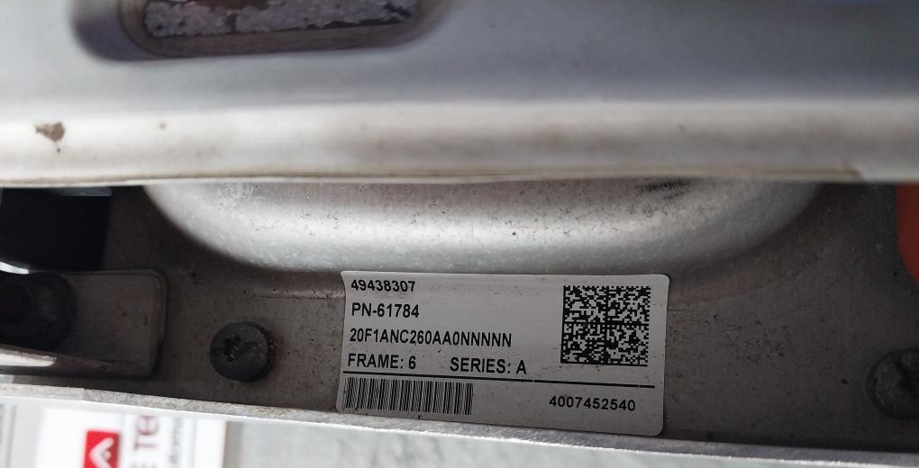 Allen-bradley 20f1anc260aa0nnnnn Powerflex 753 Ac Drive 132kw 260a