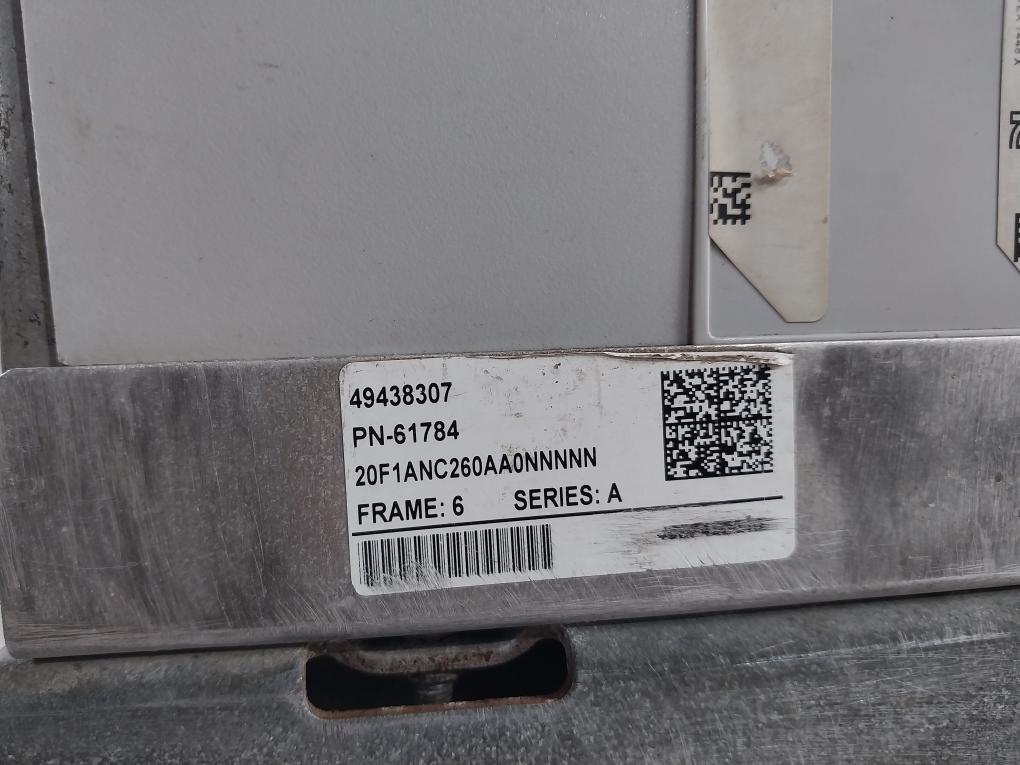 Allen-bradley 20f1anc260aa0nnnnn Powerflex 753 Ac Drive 132kw 260a