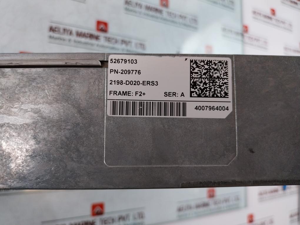 Allen-bradley 2198-d020-ers3 Dual Axis Servo Module Kinetix 5700 458-747 Vdc F2+