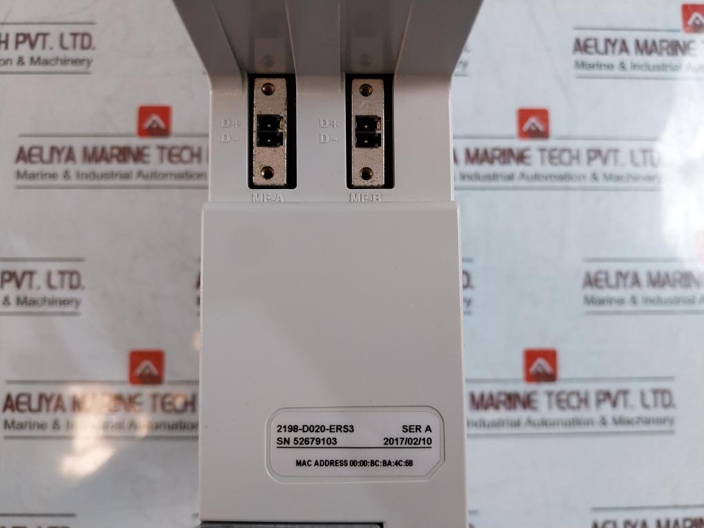 Allen-bradley 2198-d020-ers3 Dual Axis Servo Module Kinetix 5700 458-747 Vdc F2+