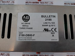 Allen-bradley 2198-db80-f Ac Drive Series A 3-phase 480vac