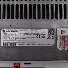Allen-bradley 2198-p070 Kinetix 5700 Dc Bus Supply 70.3A 324-528Vac