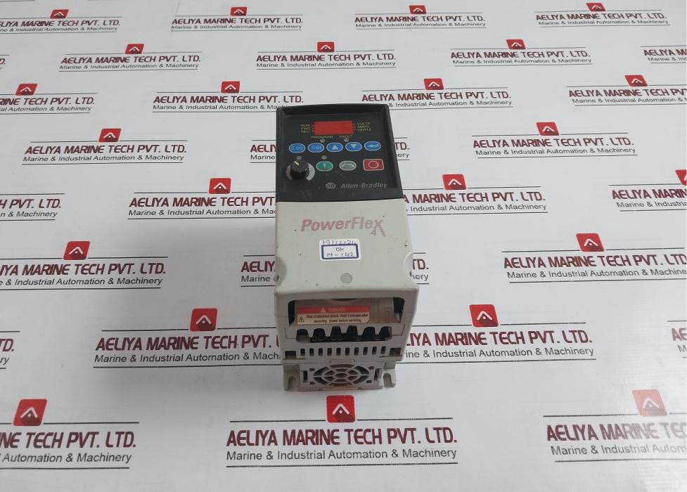 Allen-bradley 22A-a2P1N103 Powerflex 4 Drive 0.4Kw/0.5Hp 1-phase 200-240V