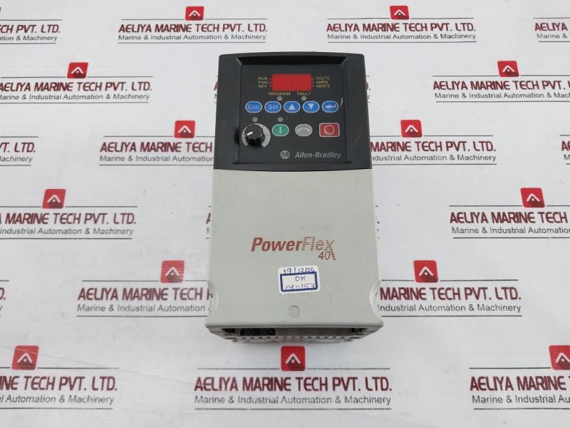 Allen-bradley 22B-a8P0N104 Power Flex 40 Frequency Ac Drive Ser A 180-264V 100Ka
