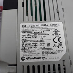 Allen-bradley 22B-d010N104 Powerflex 4 Variable Frequency Drive Efb0412Vhd