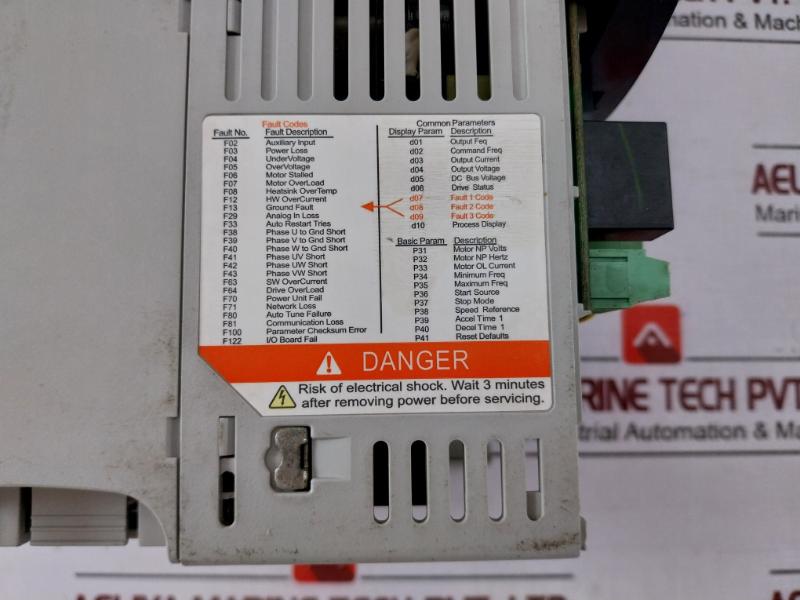 Allen-bradley 22B-d1P4N104 Powerflex 40 Adjustable Frequency Ac Drive