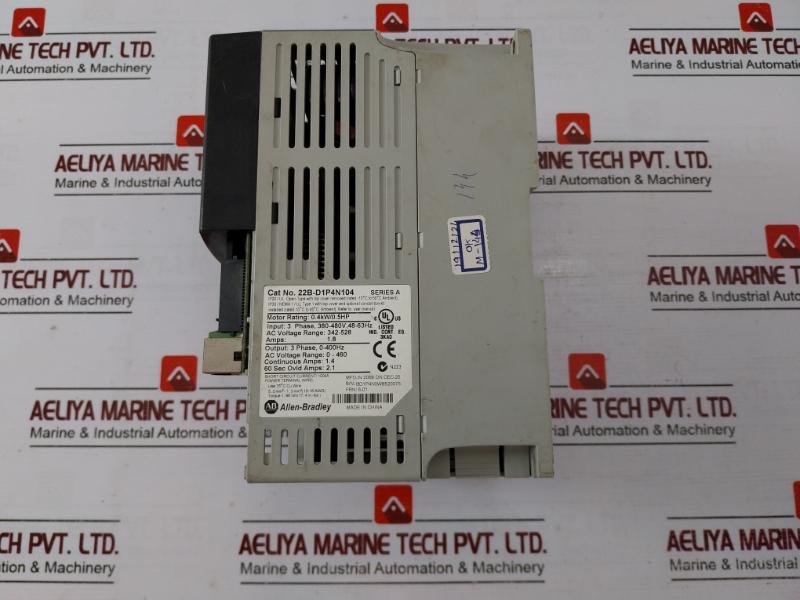 Allen-bradley 22B-d1P4N104 Powerflex 40 Adjustable Frequency Ac Drive