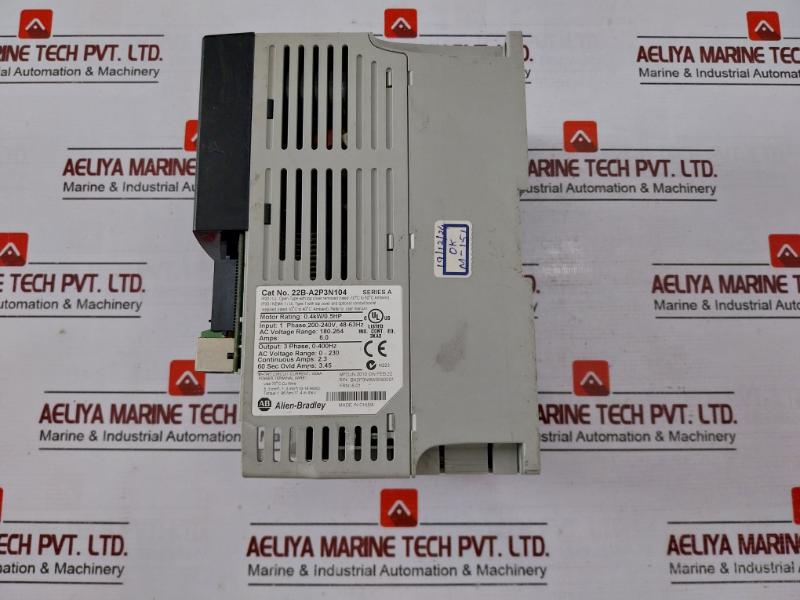 Allen-bradley 22B-d1P4N104 Powerflex 40 Adjustable Frequency Ac Drive 400Hz