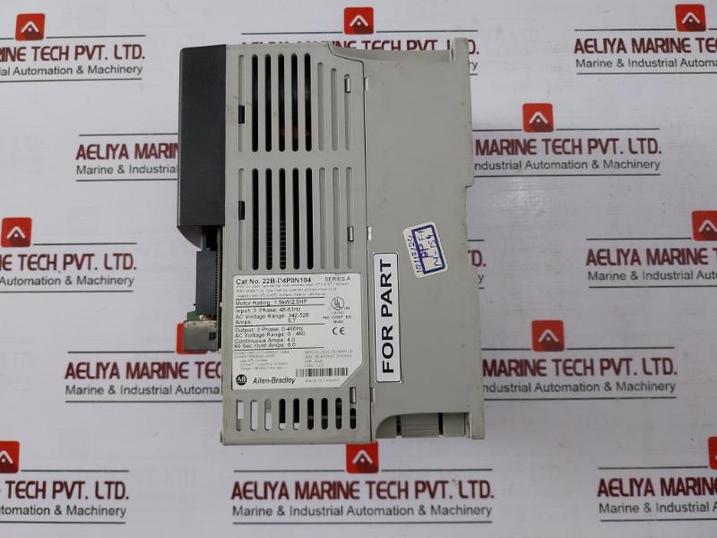 Allen-bradley 22B-d4P0N104 Powerflex Adjustable Frequency Ac Drive