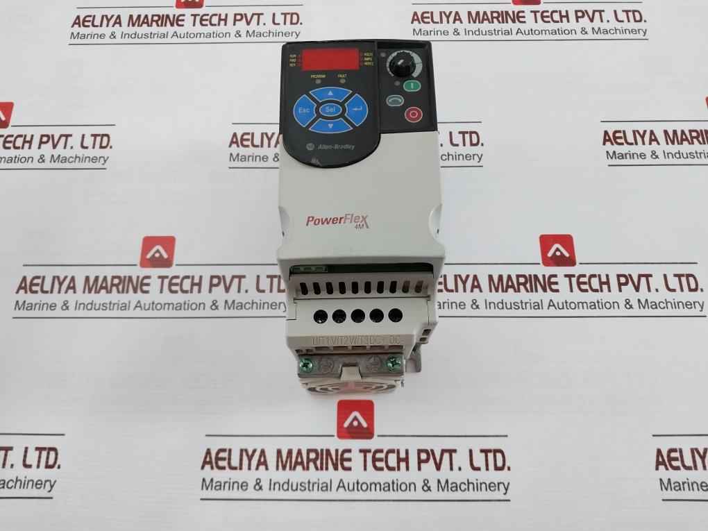 Allen-bradley 22F-a1P6N103 Powerflex 4M Ac Drive 0.2Kw/0.25Hp 200-240V 48-63 Hz
