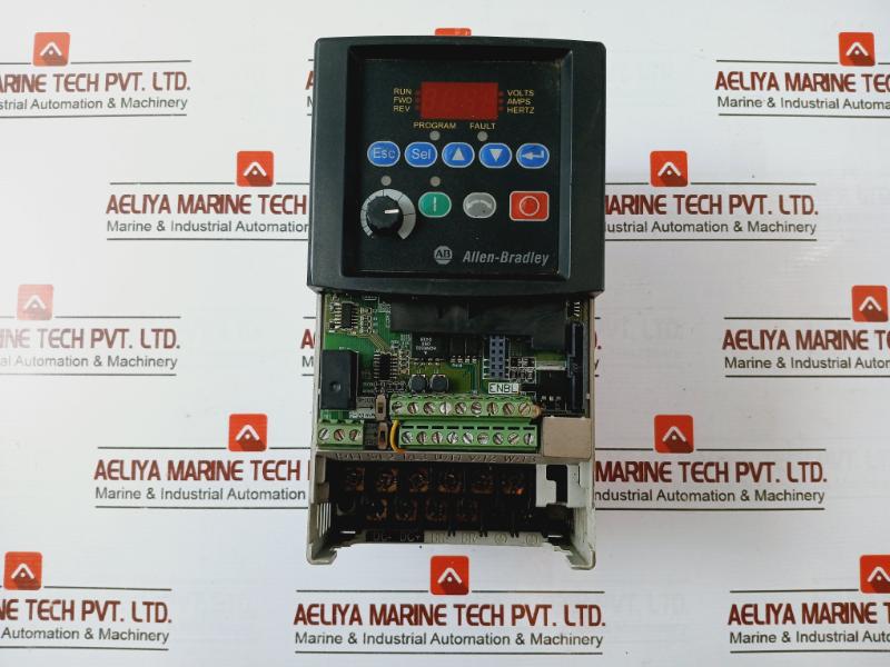 Allen-bradley 22b-d2p3n104 Powerflex 40 Ac Drive 0.75kw 380-480v 9