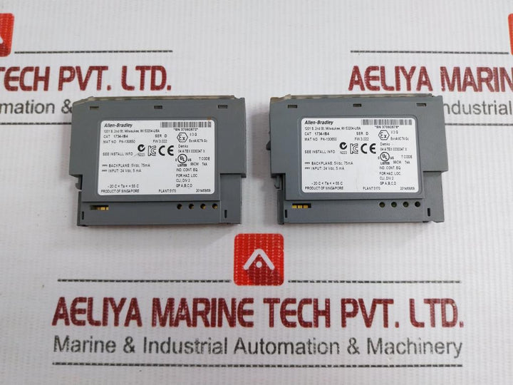Allen-bradley 24Vdc 5Ma Digital Input Module 1734-ib4