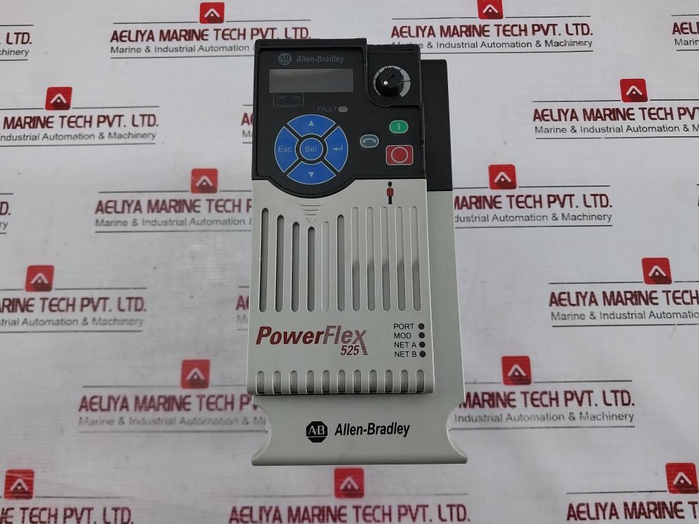 Allen-bradley 25B-d010N104 Ser A Power Flex 525 Ac Drive 4.0Kw/5.0Hp 0-500Hz