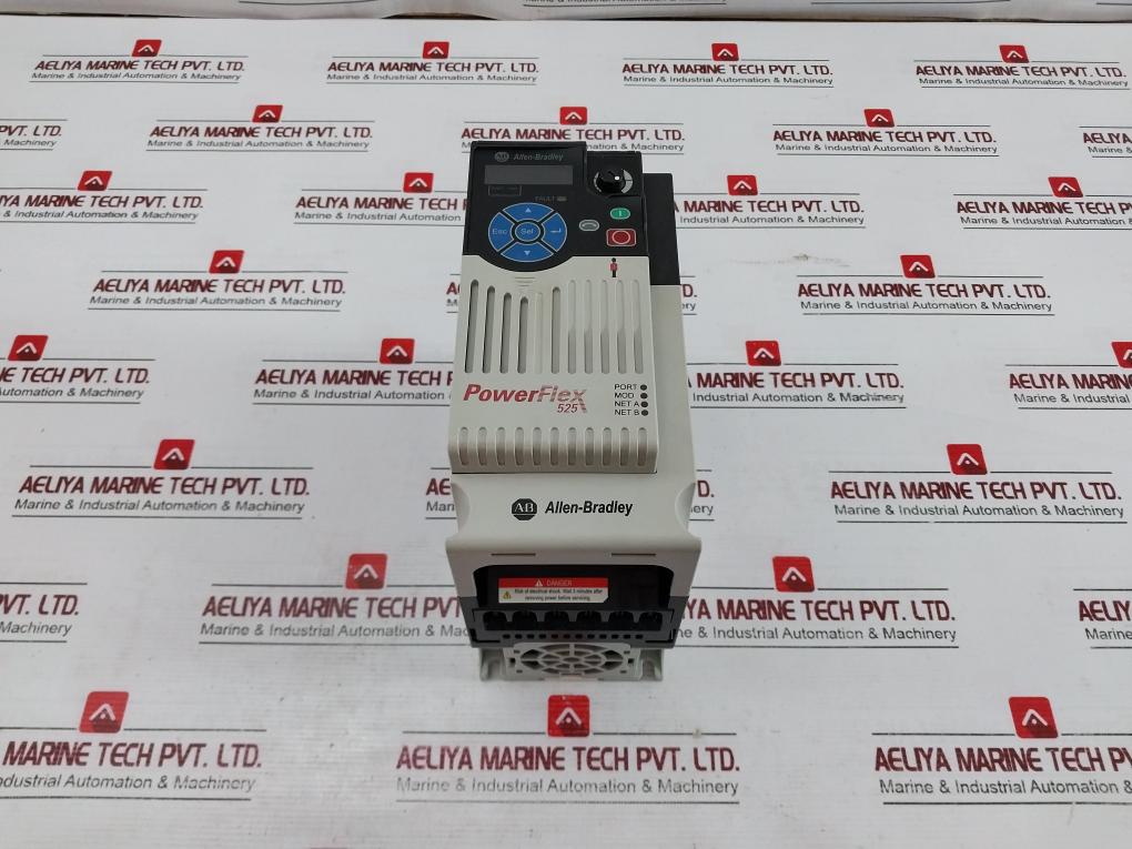 Allen-bradley 25B-d010N104 Ser A Power Flex 525 Ac Drive Fw 7.001 4.0Kw/5.0Hp