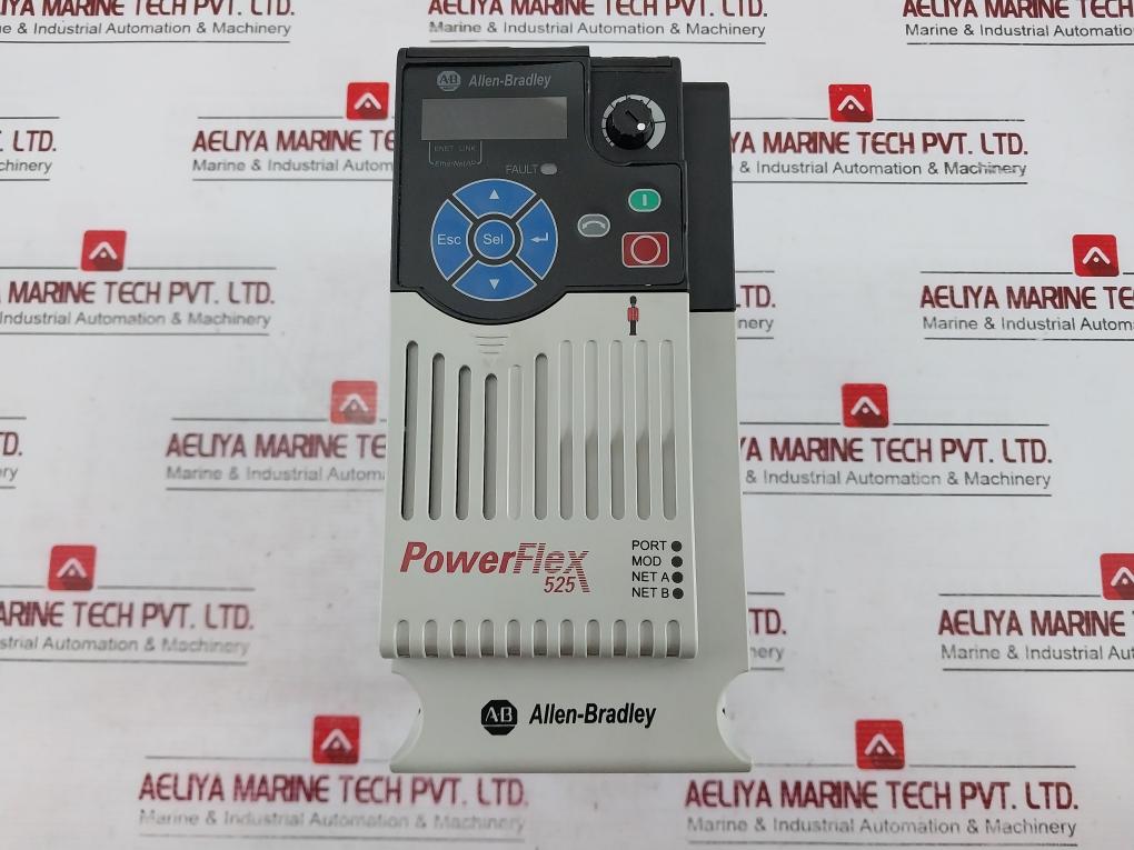 Allen-bradley 25B-d010N104 Ser A Power Flex 525 Ac Drive Fw 7.001 4.0Kw/5.0Hp