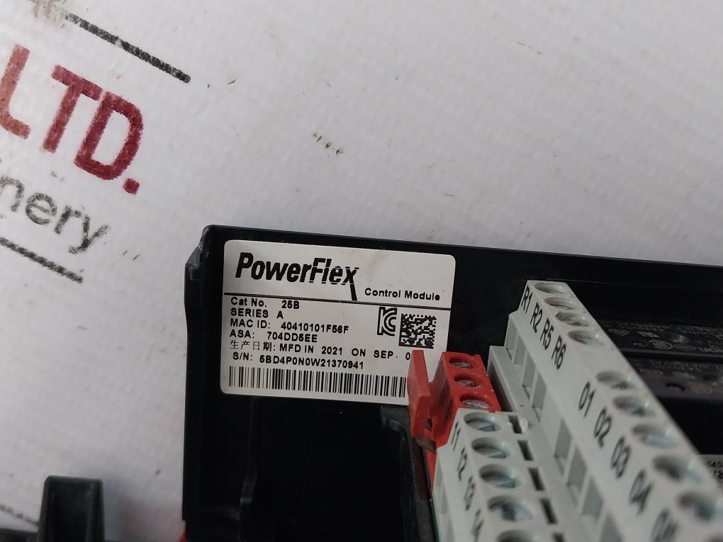 Allen-bradley 25B-d017N104 Powerflex 525 Ac Drive 10Hp 7.5Kw