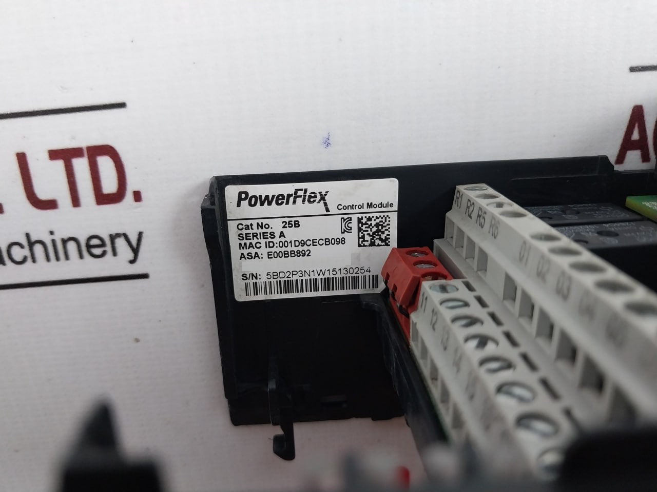 Allen-bradley 25B Ac Drive Powerflex 525 Ser.A E00Bb892 Abl7