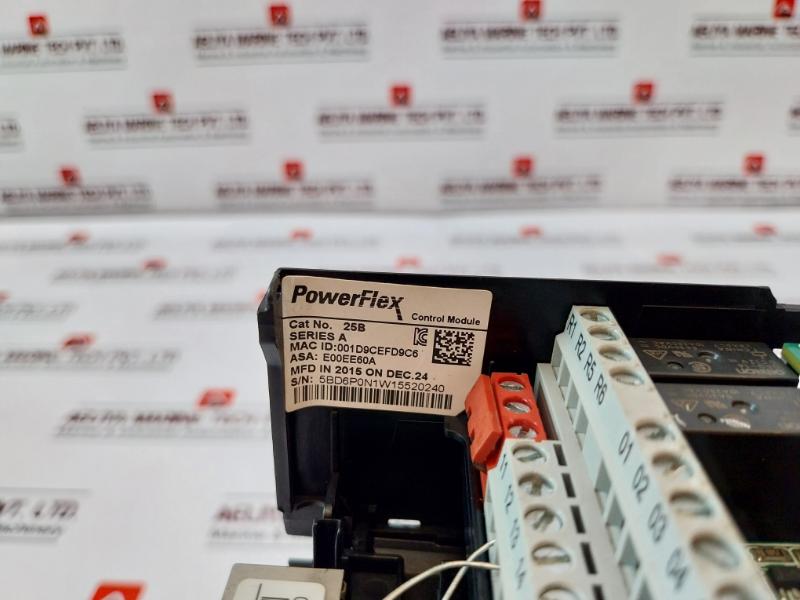 Allen-bradley 25b-d6p0n114 Powerflex 525 Ac Drive Series A 2.2kw/3.0hp 3 Phase