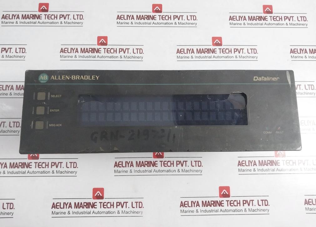 Allen-bradley 2706-e23J16B1 Dataliner Operator Interface (Cracked Faceplate)
