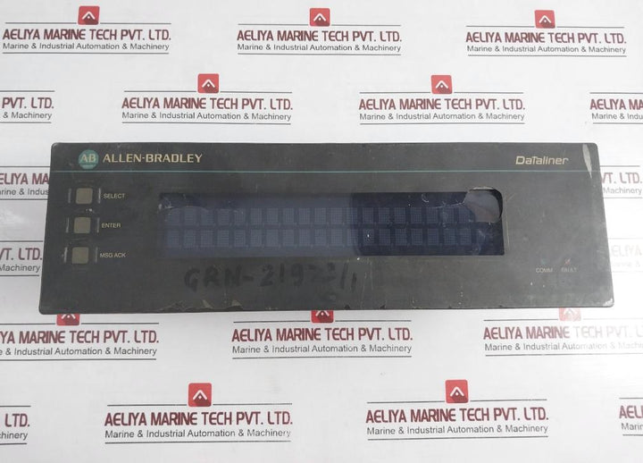 Allen-bradley 2706-e23J16B1 Dataliner Operator Interface (Cracked Faceplate)