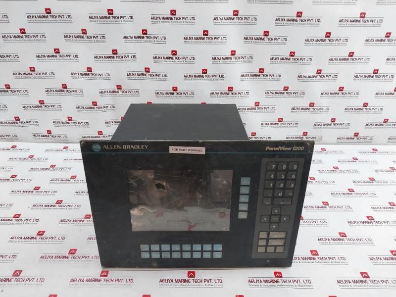 Allen-bradley 2711-kc1 Panelview 1200 Terminal Ser F Hz 47-63