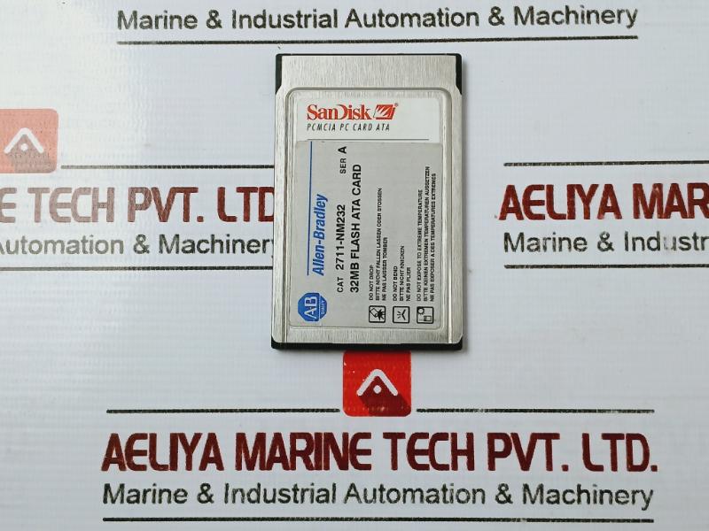 Allen-bradley 2711-nm232 Sandisk 32Mb Flash Ata Pcmcia Card A-b Quality