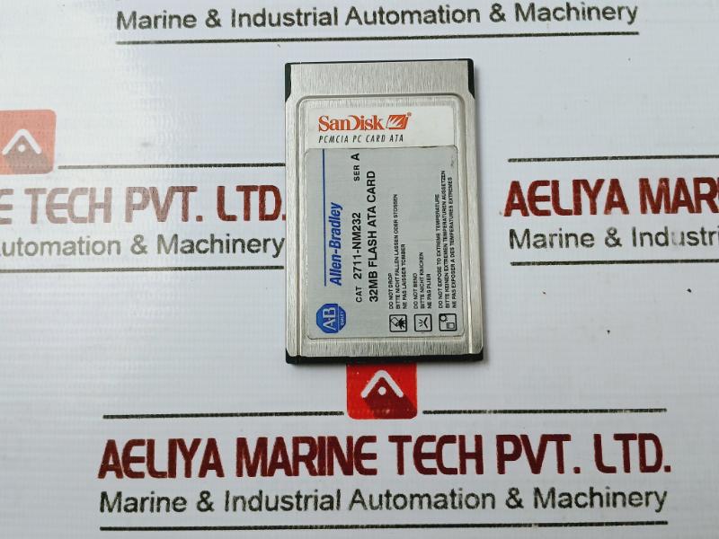 Allen-bradley 2711-nm232 Ser A 32Mb Pcmcia Memory Card For Panelview Aa0510Rw