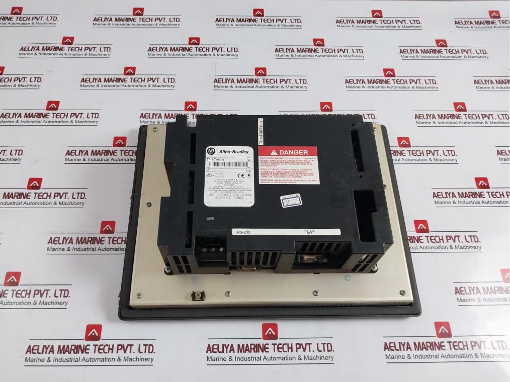 Allen-bradley 2711-t10C16 Operator Interface 100-240 Vac 0.4-0.25A