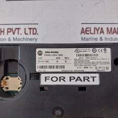 Allen-bradley 2711C-t6C Operator Interface C600 24 Vdc---10W
