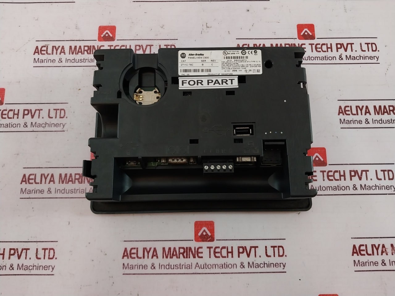 Allen-bradley 2711C-t6C Panelview C600 Touch Screen Display Rev: C