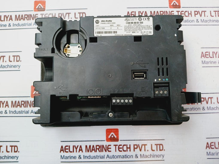 Allen-bradley 2711C-T6M Panelview C600 Touch Screen Display Ser: C