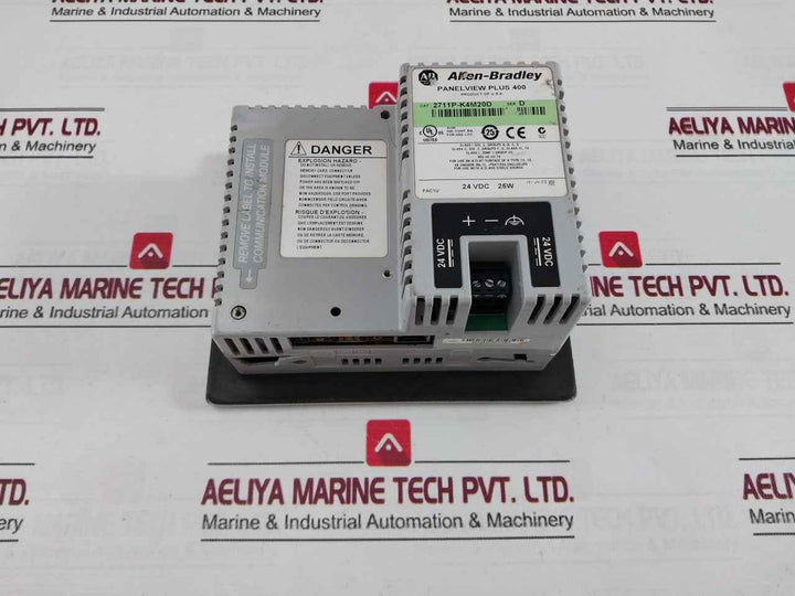 Allen-bradley 2711P-k4M20D Panelview Plus400 Interface Panel Ip65 (Not Working)