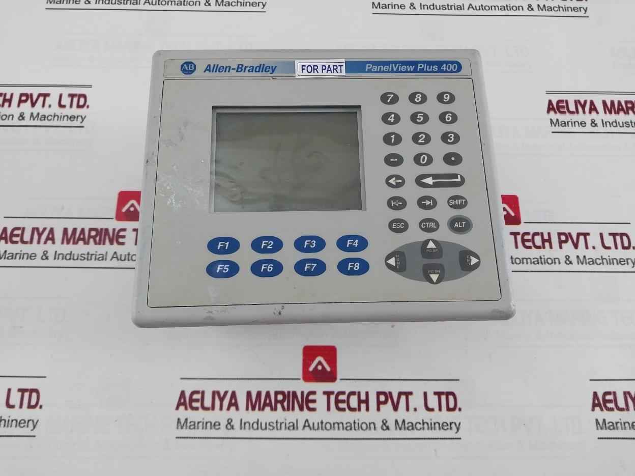 Allen-bradley 2711P-k4M20D Panelview Plus400 Interface Panel Ip65 (Not Working)