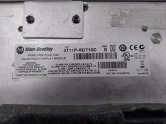 Allen-bradley 2711P-rdt10C Panel View Plus Display Module 24Vdc