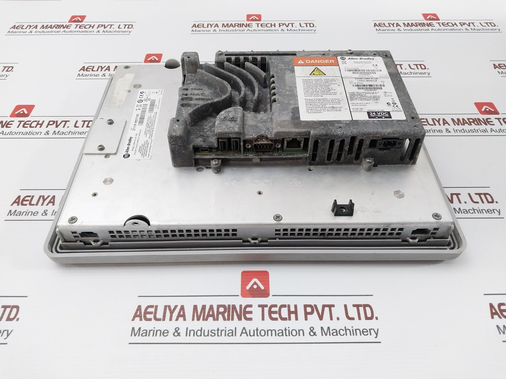 Allen-bradley 2711P-rdt10C Panel View Plus Display Module 24Vdc