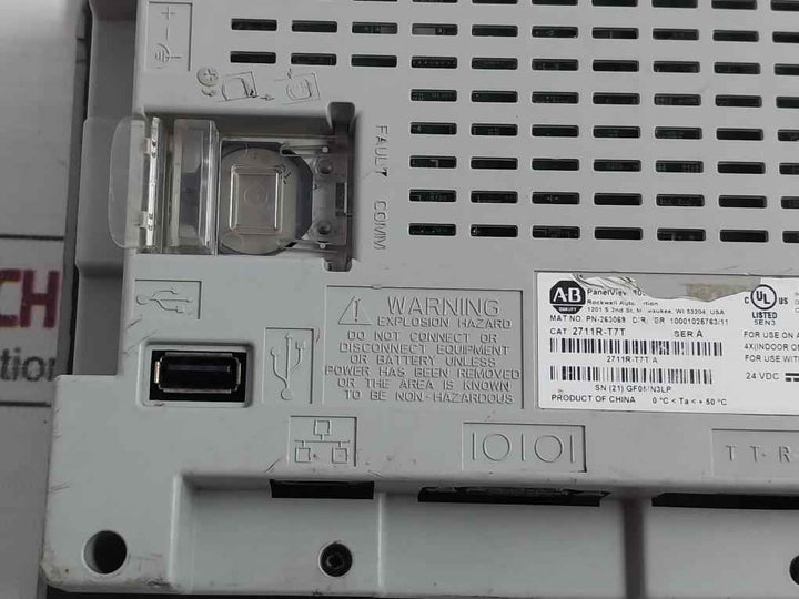 Allen-bradley 2711R-t7T Panel View 800 Hmi Terminal 7