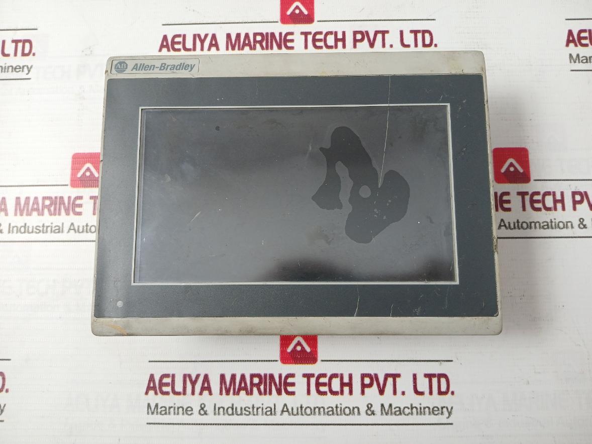 Allen-bradley 2711R-t7T Panelview 800 Hmi Touch Screen Terminal Ser A 24Vdc-11W