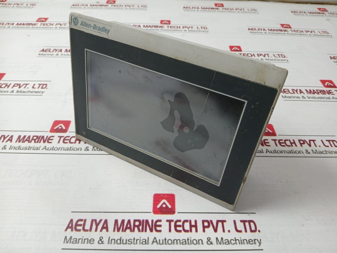 Allen-bradley 2711R-t7T Panelview 800 Hmi Touch Screen Terminal Ser A 24Vdc-11W