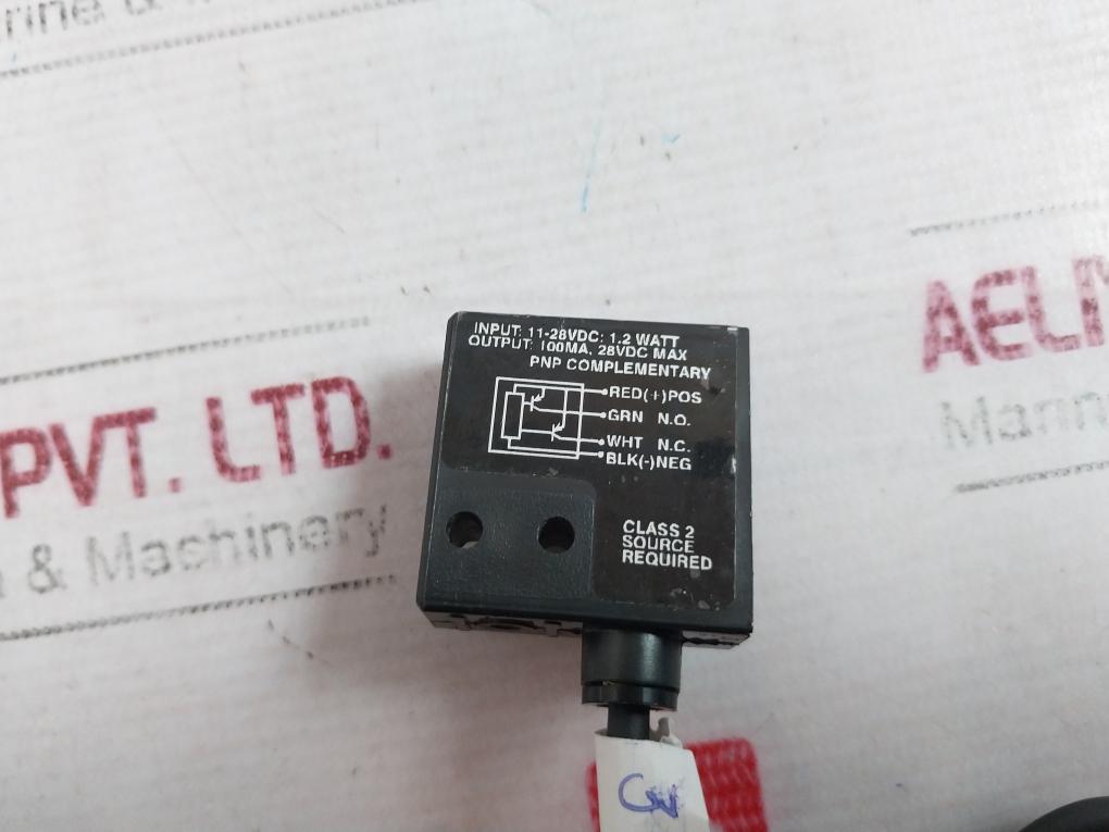 Allen-bradley 42Smp-7321 Ser B Photoswitch 3 Meter 11-28Vdc 1.2 W 100Ma 28Vdc