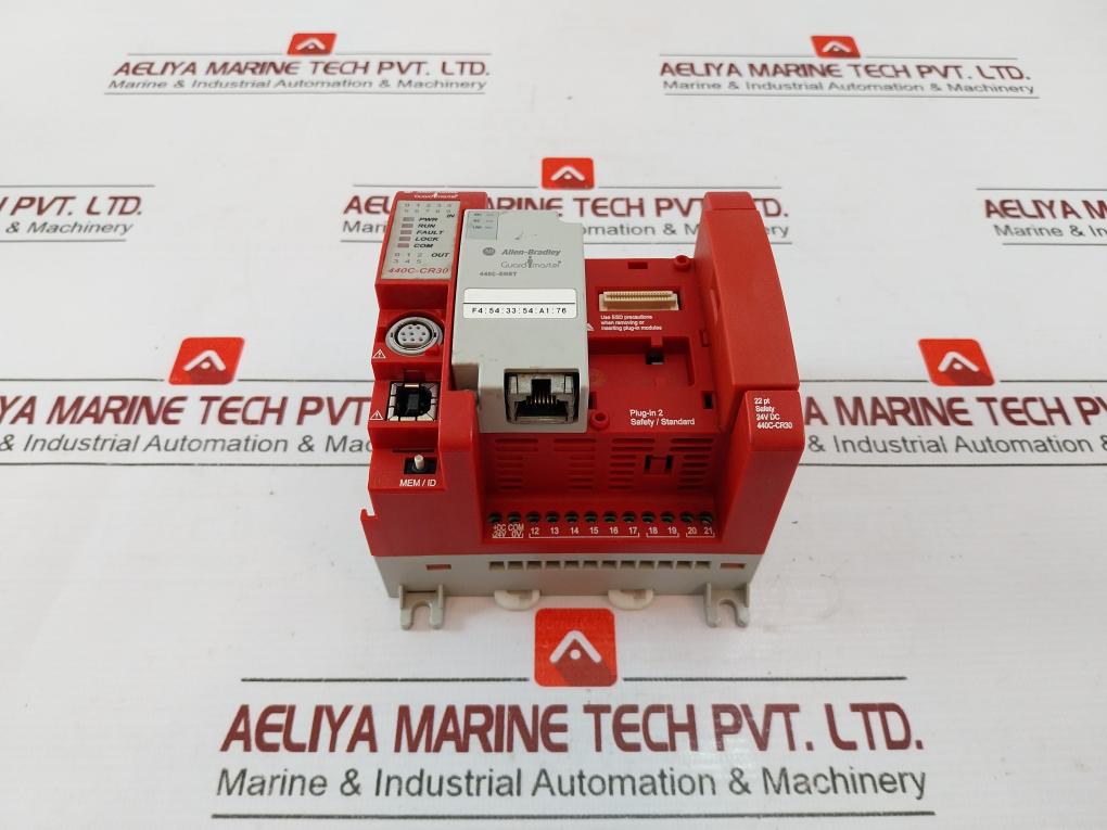 Allen-bradley 440C-cr30 Configurable Safety Relay Pn-217062 24V Dc