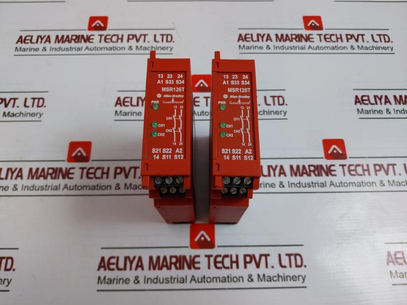 Allen-bradley 440r-n23117 Safety Relay 24vac/dc 6a Series A