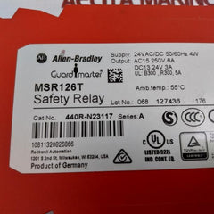 Allen-bradley 440r-n23117 Safety Relay 24vac/dc 6a Series A
