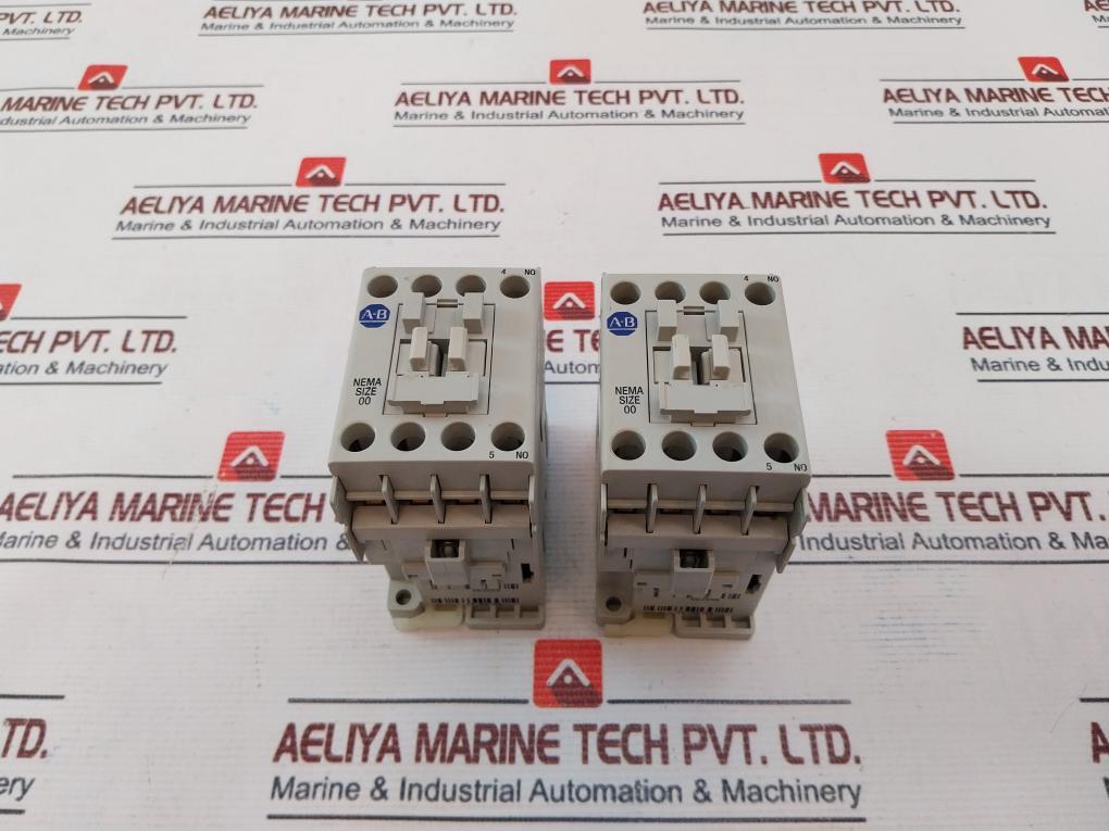 Allen-bradley 500-nx101* Auxiliary Contactor 505-tod Ser: D Hza 50