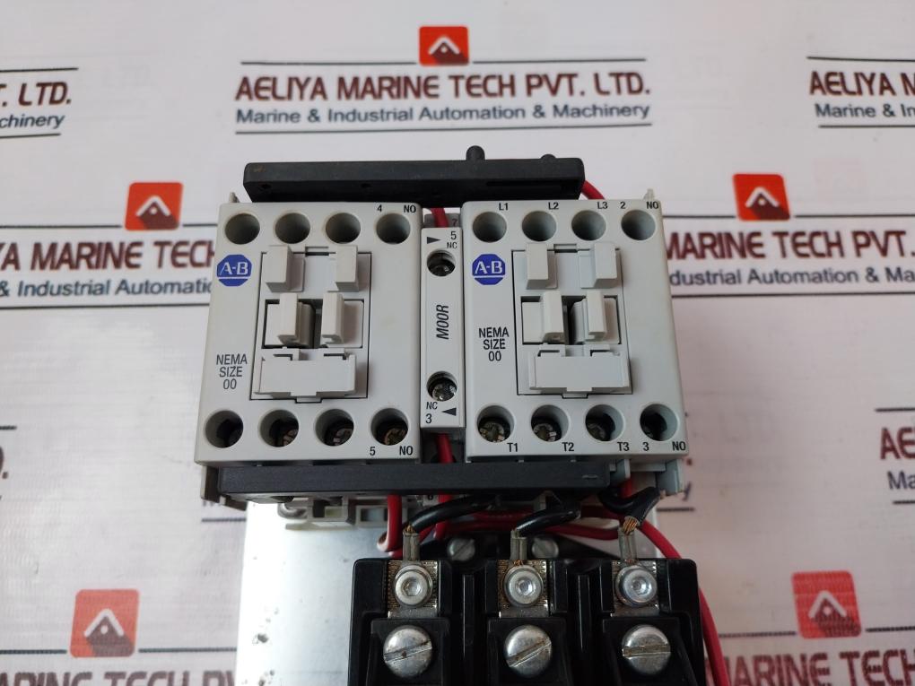 Allen-Bradley 500-NX101 Contactor W/ Overload Relay 592-JOV16 & Starter 505-TOD