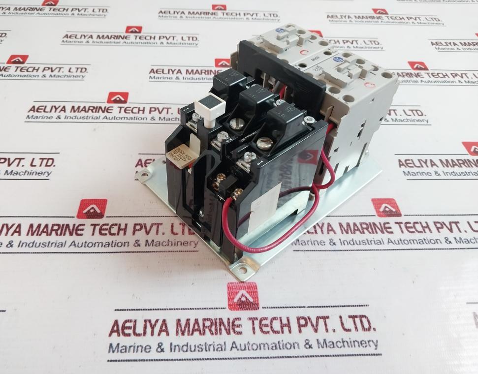 Allen-bradley 500-nx101* Overload Relay With Auxiliary Contactor Ser:D