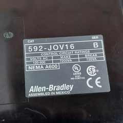 Allen-bradley 500-nx101* Overload Relay With Auxiliary Contactor Ser:D