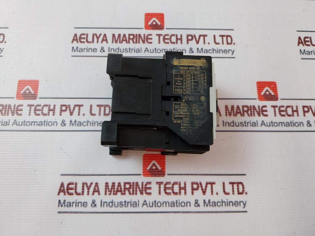 Allen-bradley 500-t0D94 Contactor Ser B